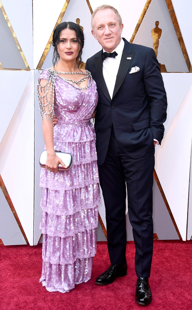 FrançoisHenri Pinault et Salma Hayek renouvellent leurs vœux de